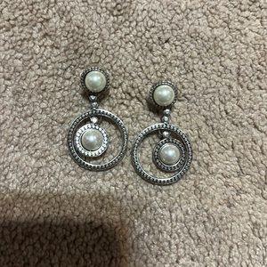 Brighton Large Pearl Earrings